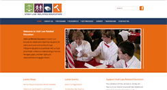 Desktop Screenshot of lawrelatededucation.org